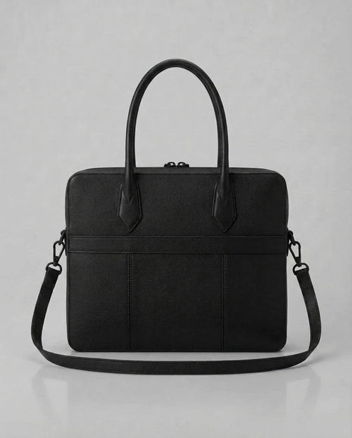 Principal Case in black, hero front with strap