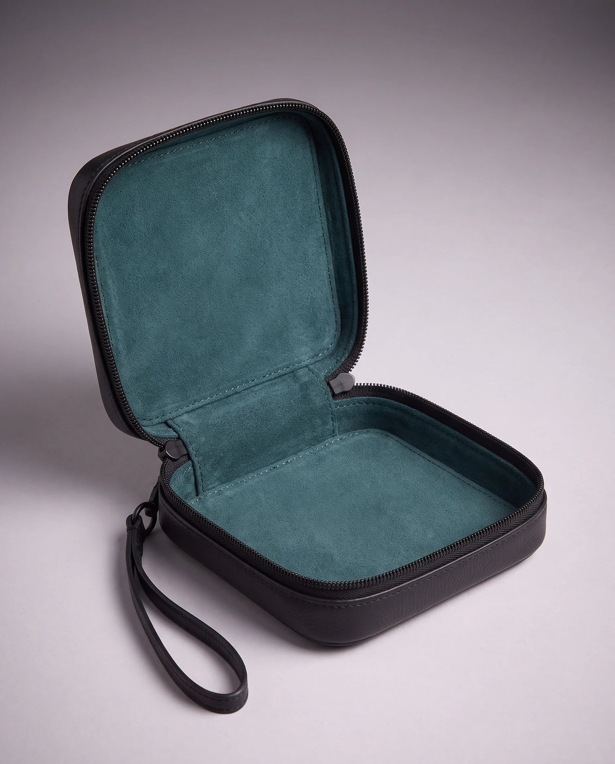 Principal Pouch in black, open