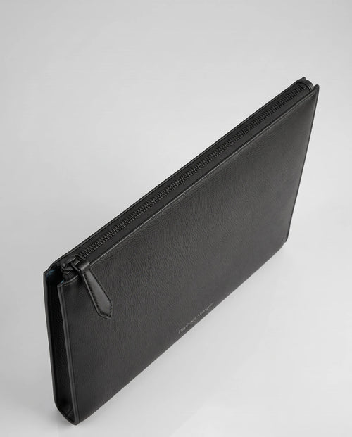 Principal Sleeve in black, three-quarter